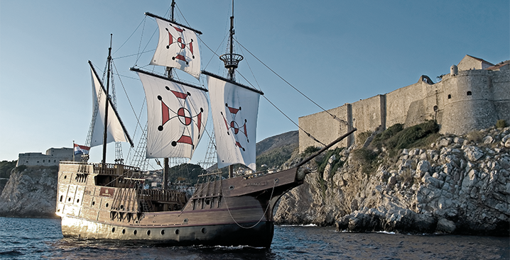 dubrovnik boat image